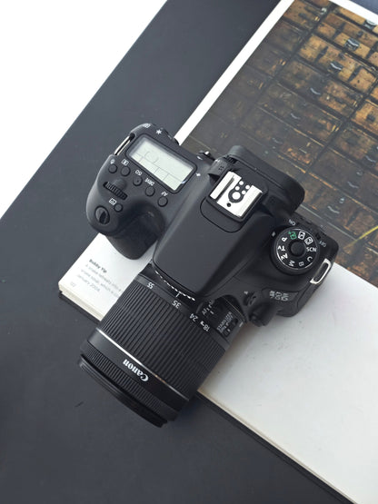 Used Canon EOS 70D with Double Zoom Kit Digital Camera