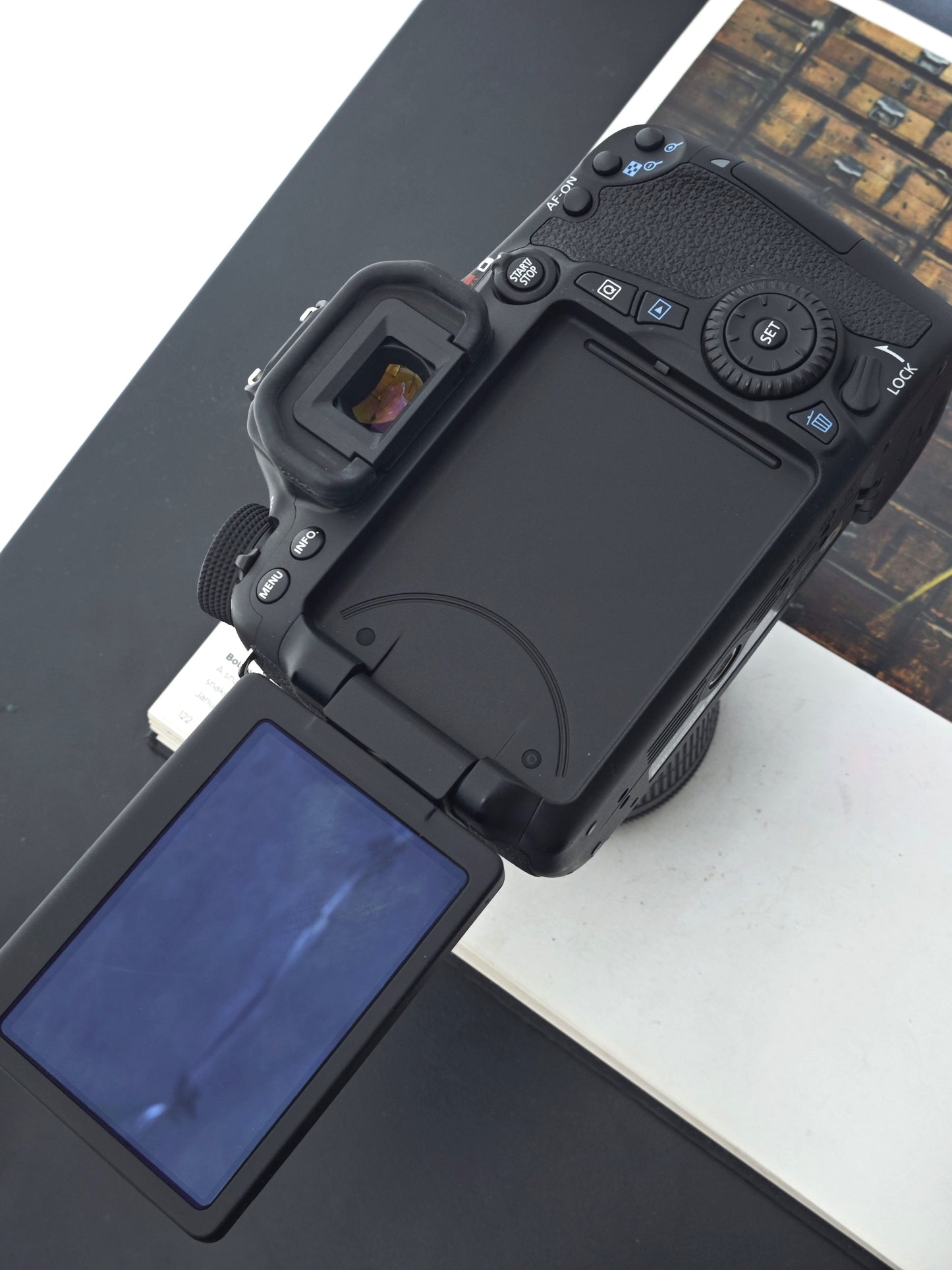 Used Canon EOS 70D with Double Zoom Kit Digital Camera