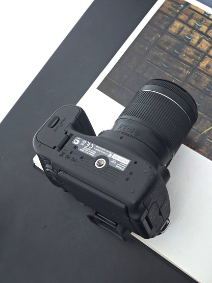 Used Canon EOS 70D with Double Zoom Kit Digital Camera