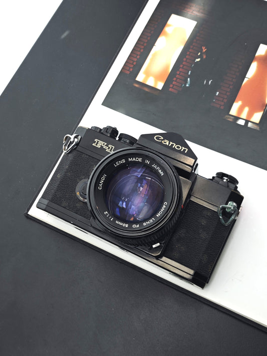 Canon F-1 with Canon Lens FD 50mm F1.2