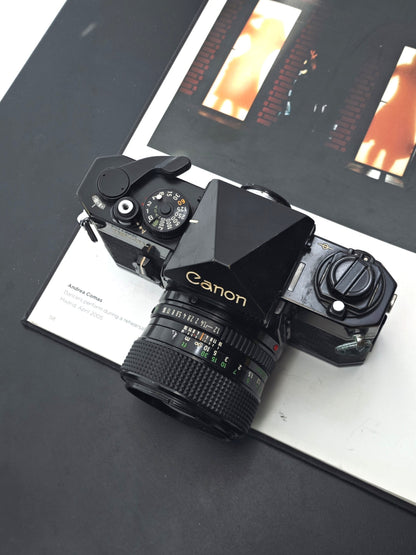 Canon F-1 with Canon Lens FD 50mm F1.2