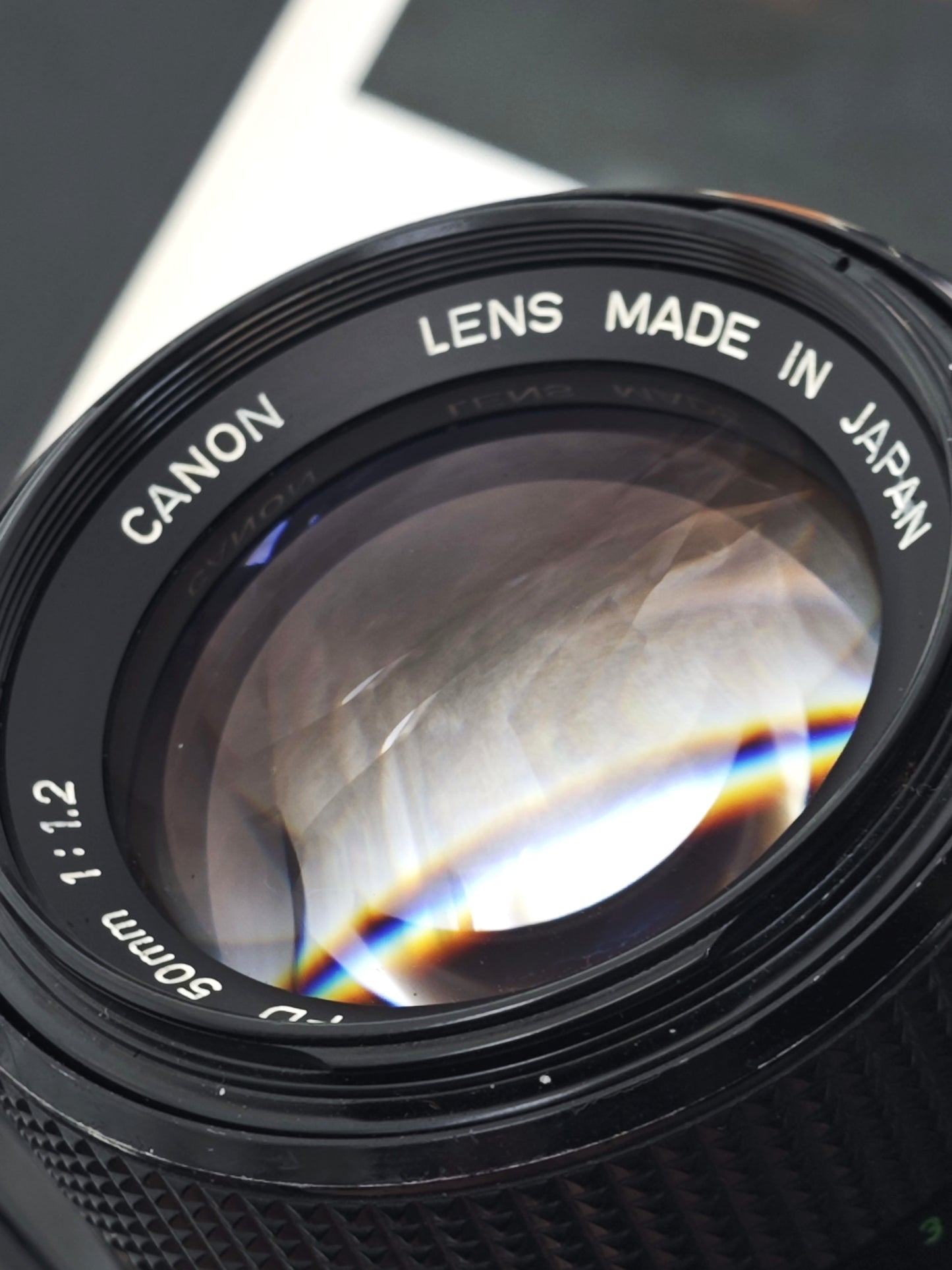 Canon F-1 with Canon Lens FD 50mm F1.2