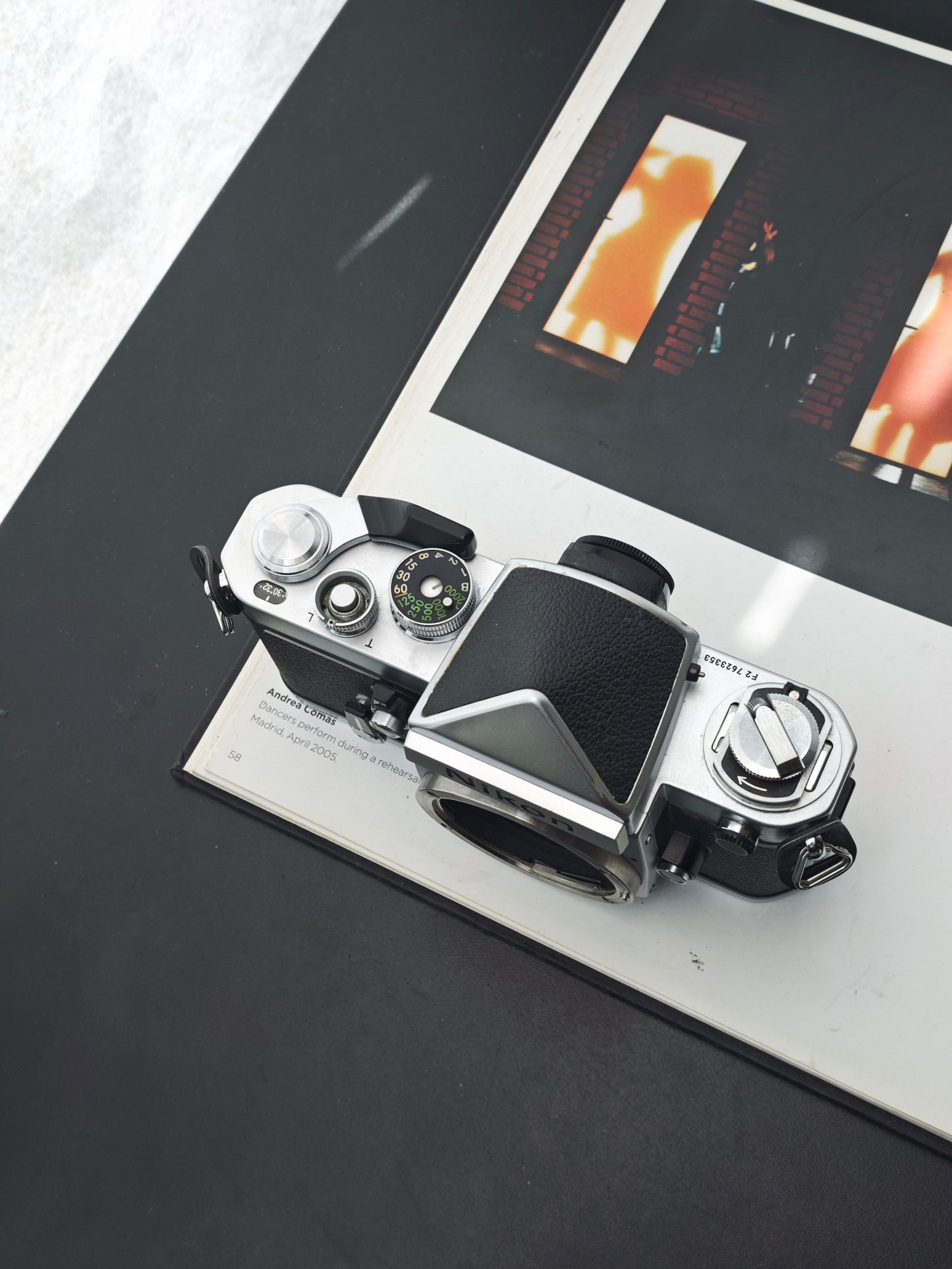 Nikon F2 silver body