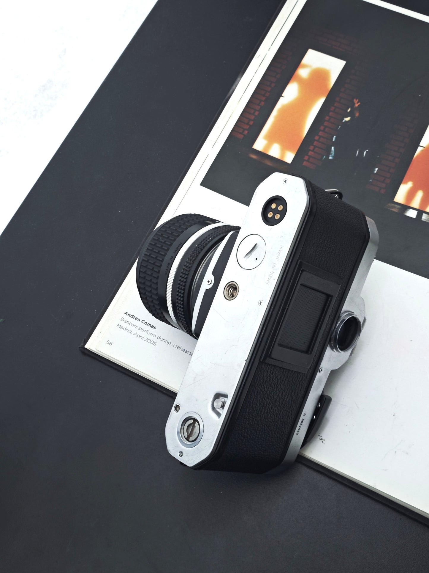 Nikon FM2 N8 silver with Nikon Nikkor 24mm F2.8 Ai-S