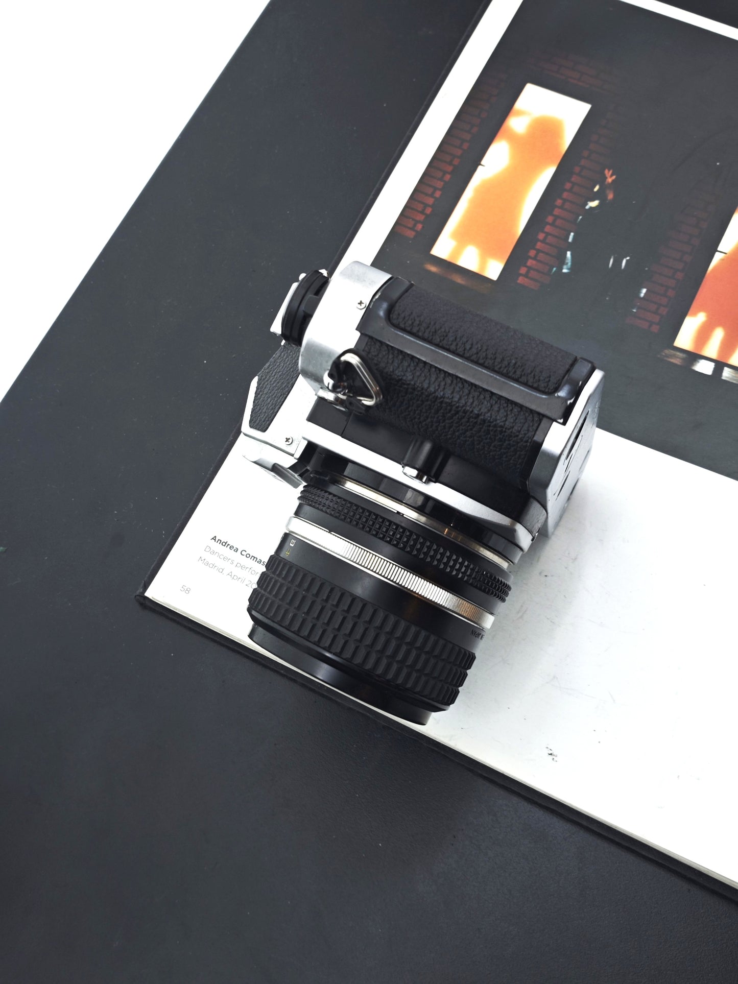 Nikon FM2 N8 silver with Nikon Nikkor 24mm F2.8 Ai-S