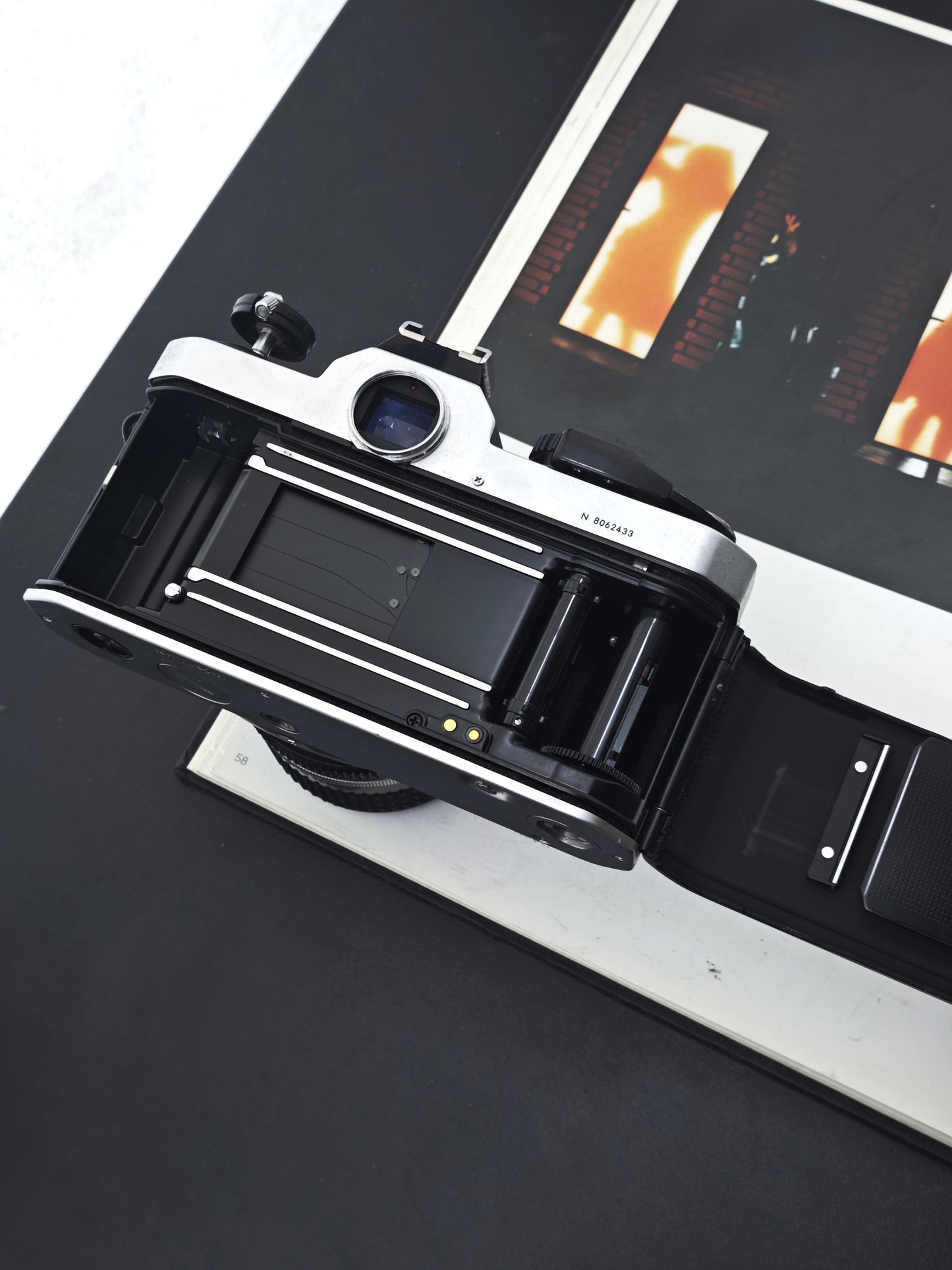 Nikon FM2 N8 silver with Nikon Nikkor 24mm F2.8 Ai-S