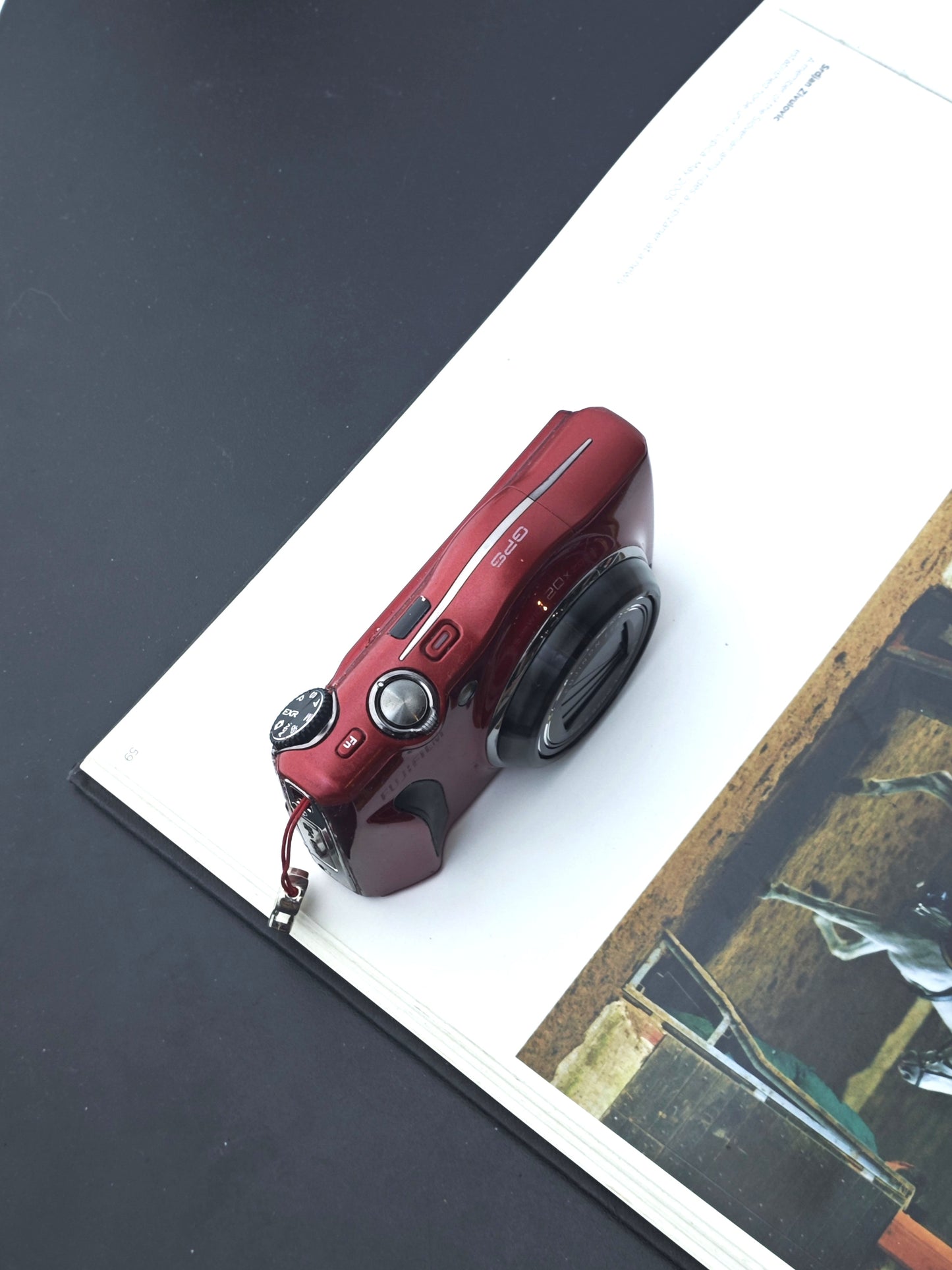Used FujiFilm Finepix F770 EXR red Digital Camera