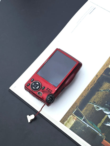 Used FujiFilm Finepix F770 EXR red Digital Camera