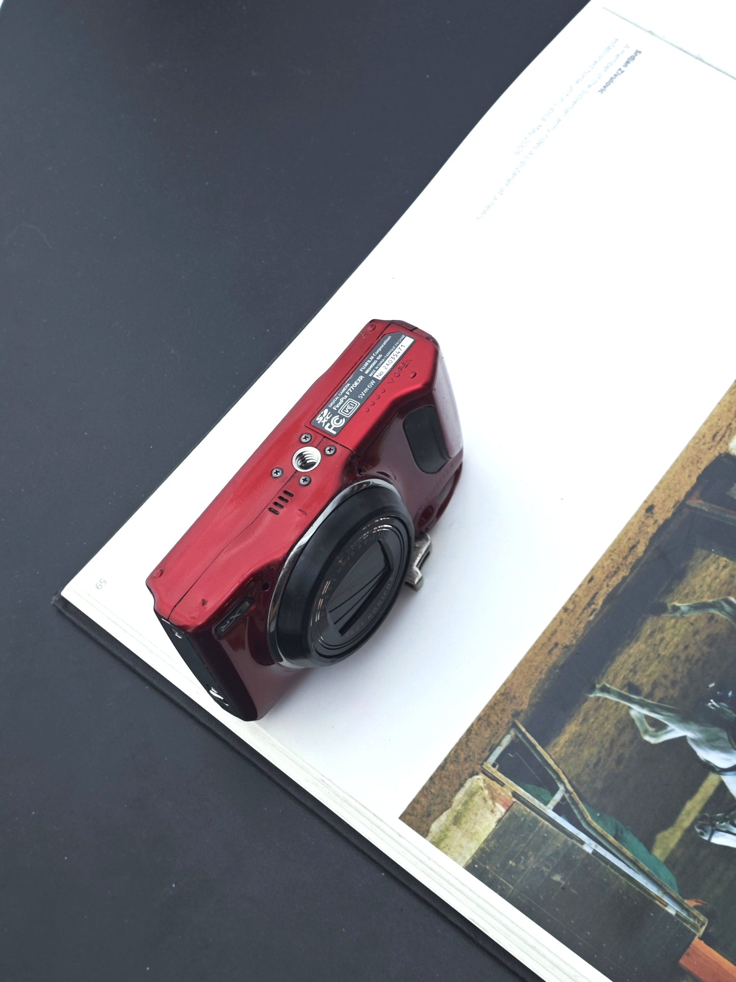 Used FujiFilm Finepix F770 EXR red Digital Camera