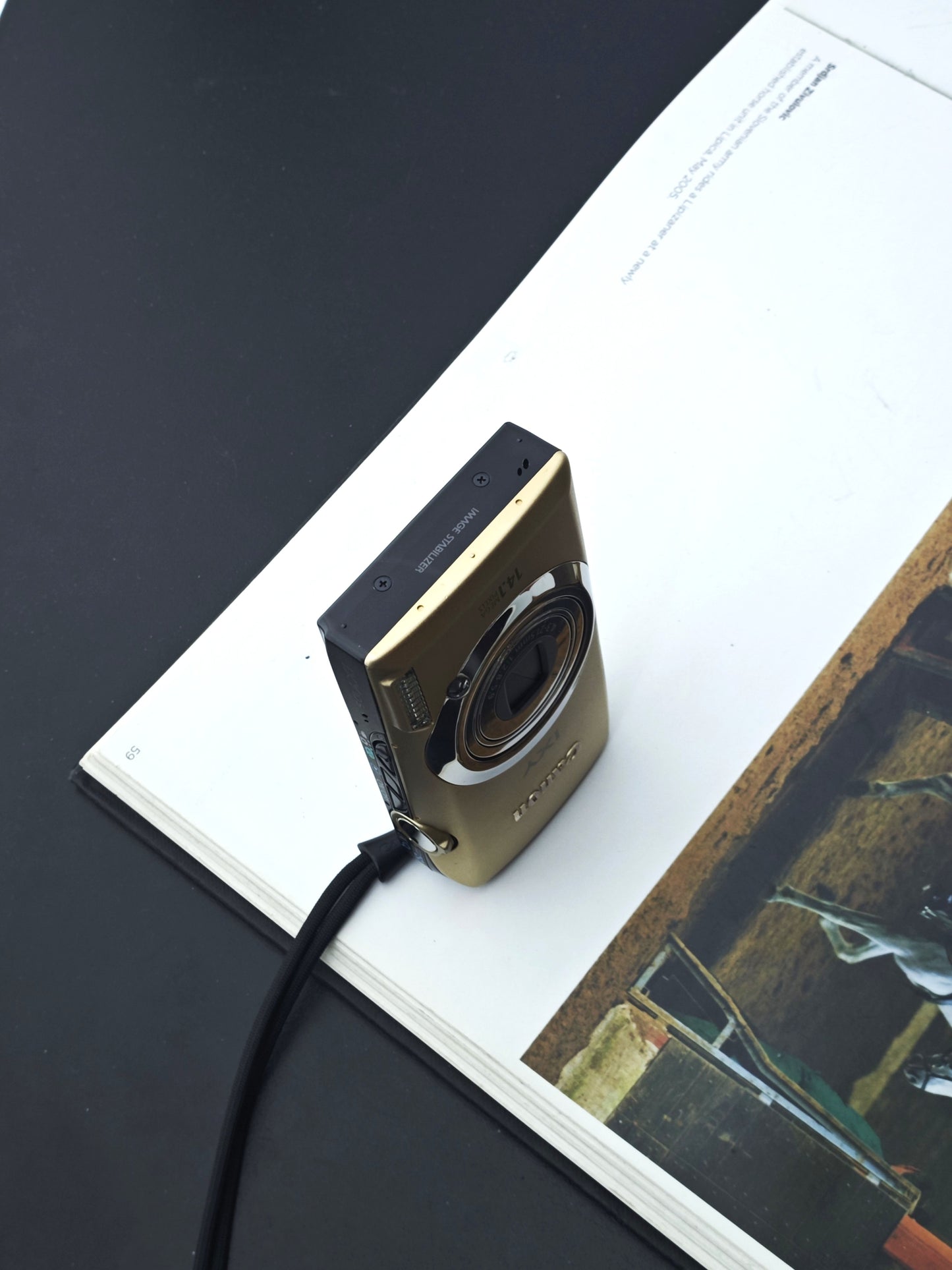 Used Canon IXY 10S gold Digital Camera