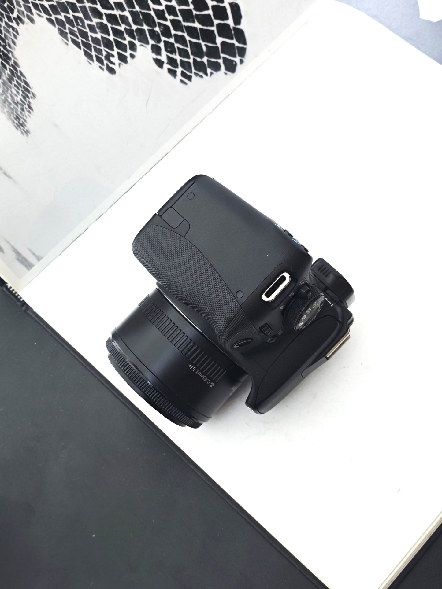 Used Canon EOS Kiss X7 with EF 50mm F1.8 II Digital Camera #071074004605