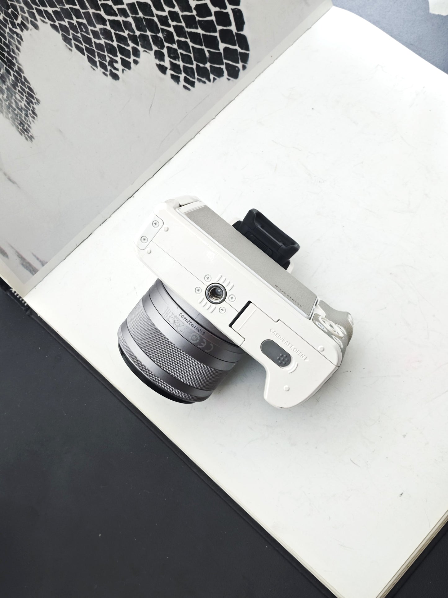 Used Canon EOS Kiss M with 3 lenses Digital Camera