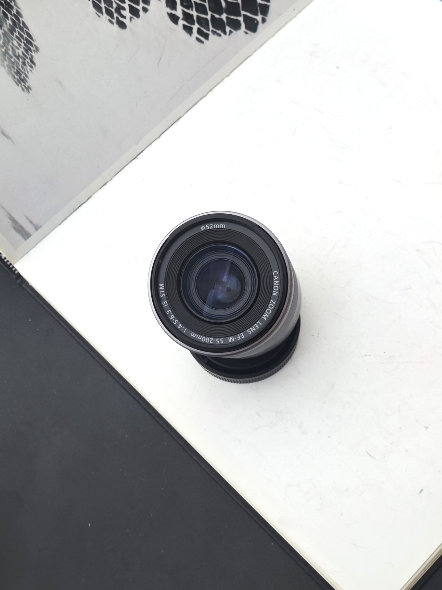 Used Canon EOS Kiss M with 3 lenses Digital Camera