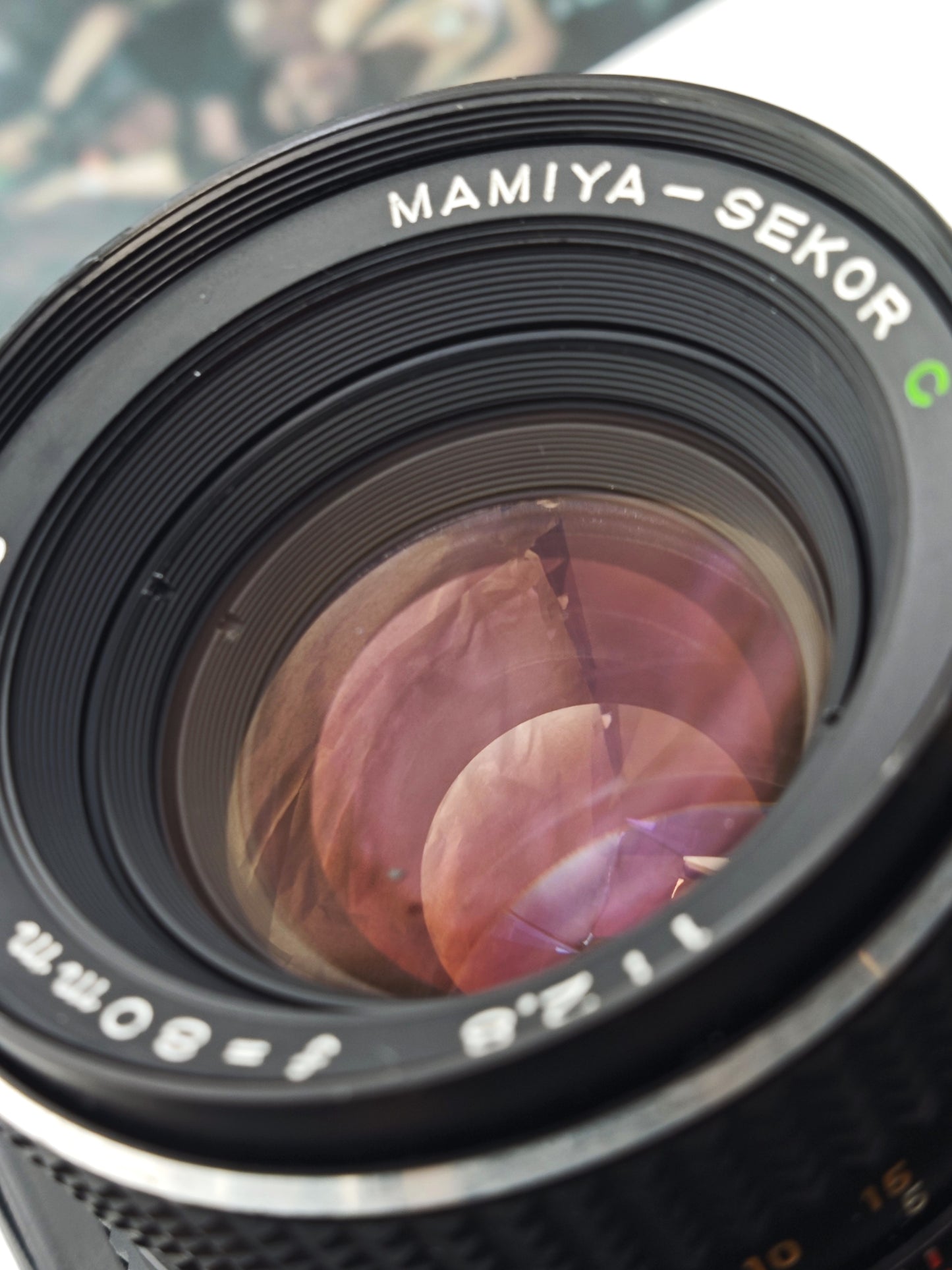 Mamiya M645 with Mamiya-Sekor C 80mm F2.8