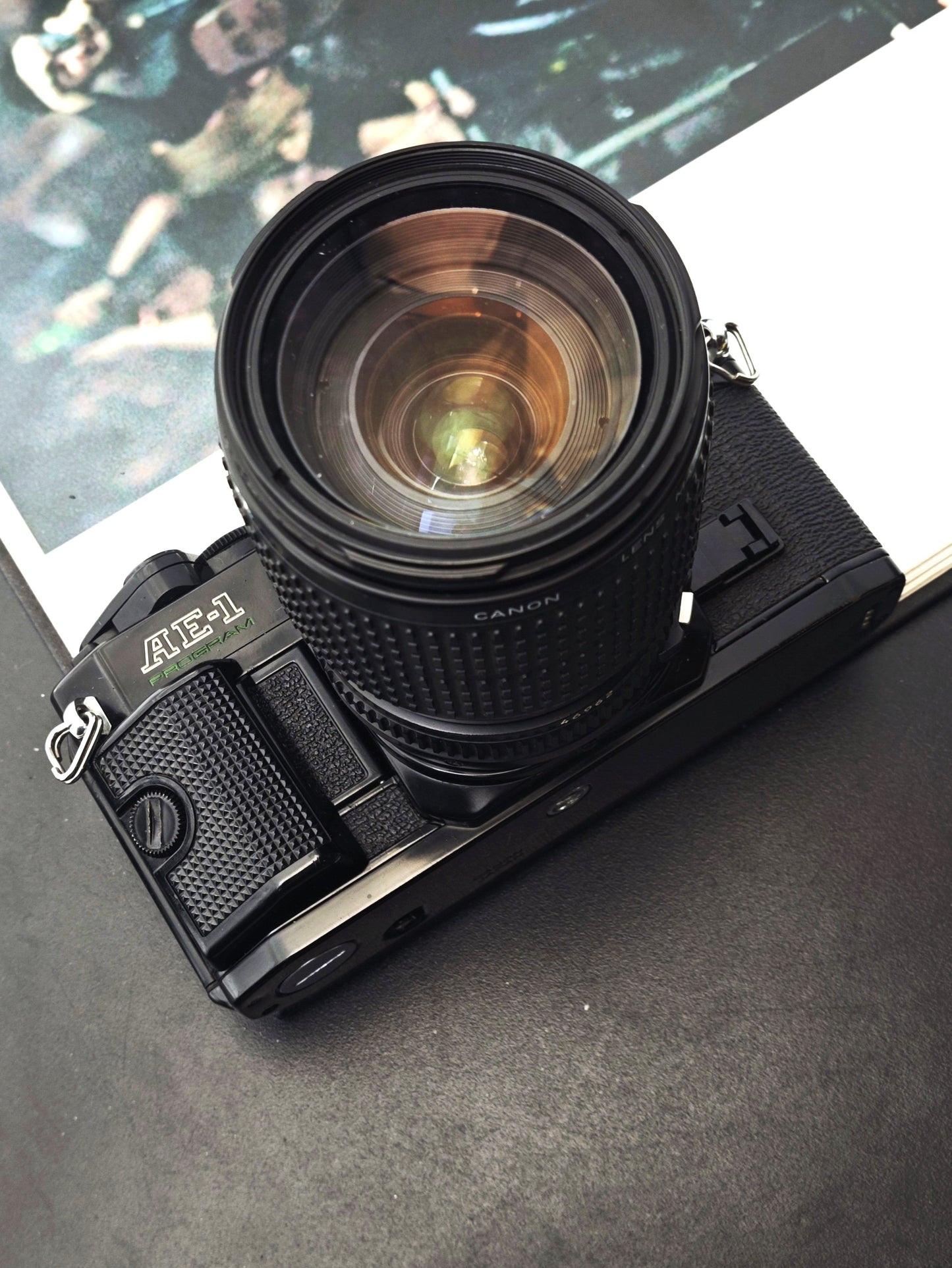 Canon AE-1 Program with Canon Zoom Lens FD 35-105mm F3.5-4.5