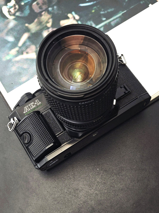 Canon AE-1 Program with Canon Zoom Lens FD 35-105mm F3.5-4.5