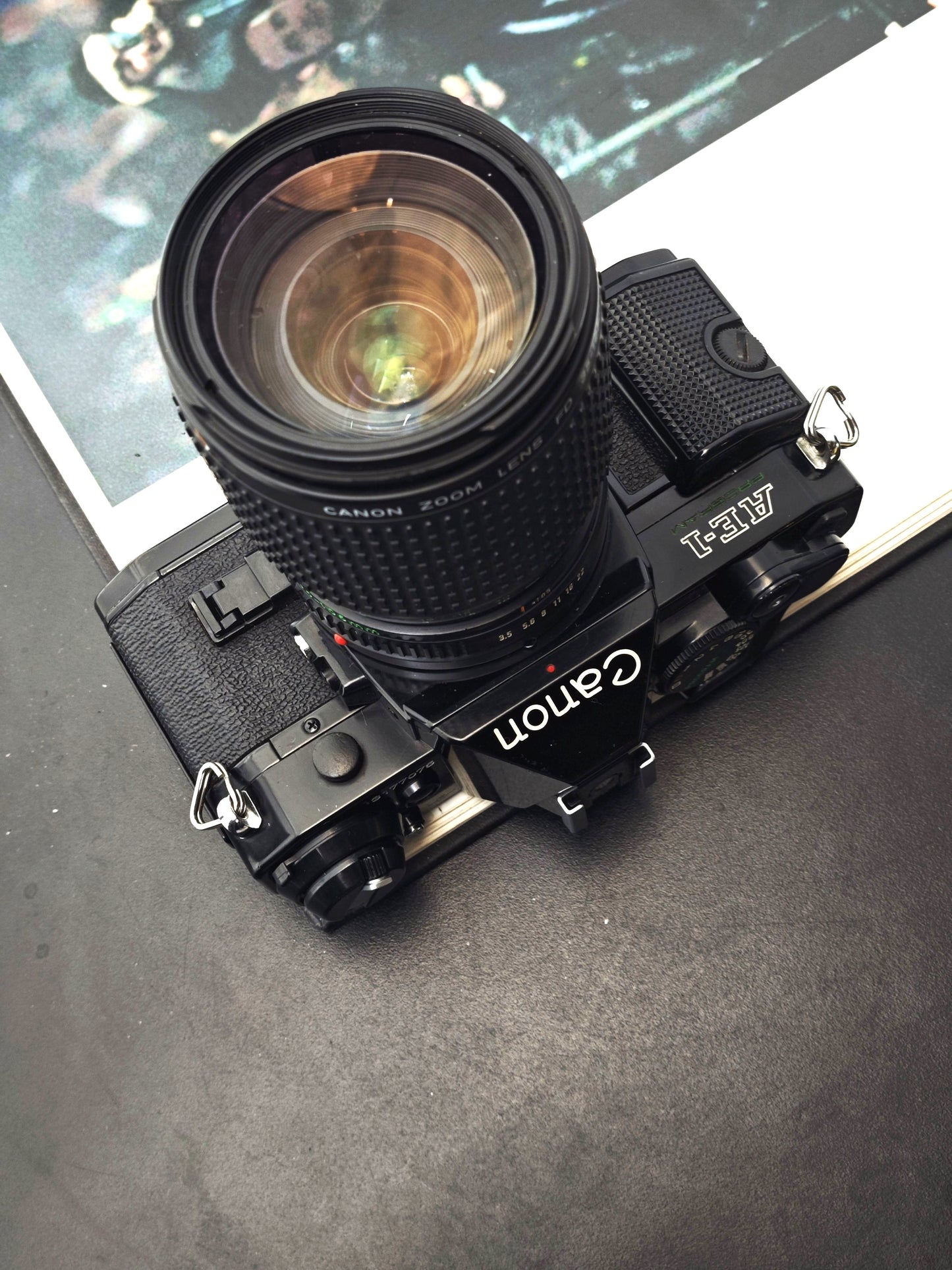 Canon AE-1 Program with Canon Zoom Lens FD 35-105mm F3.5-4.5