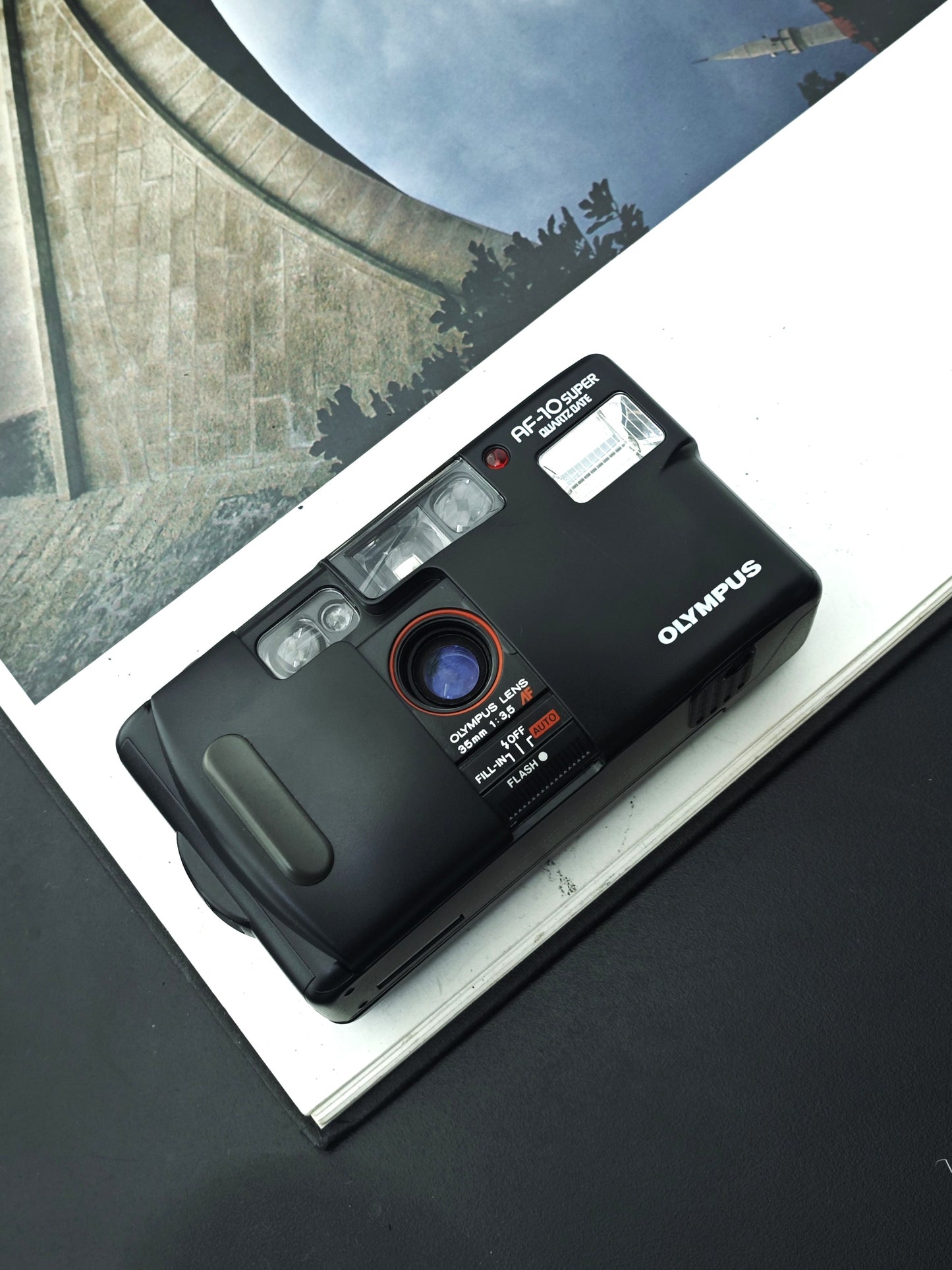 Olympus AF-10 Super Quartz date