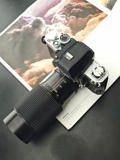 *READ* Nikon F2A silver with Cosina 70-210mm F4 MC AI