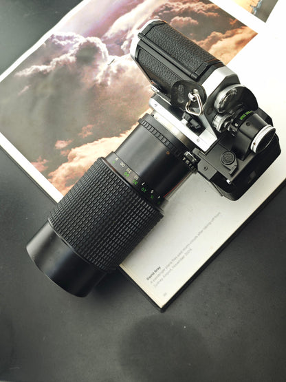 *READ* Nikon F2A silver with Cosina 70-210mm F4 MC AI