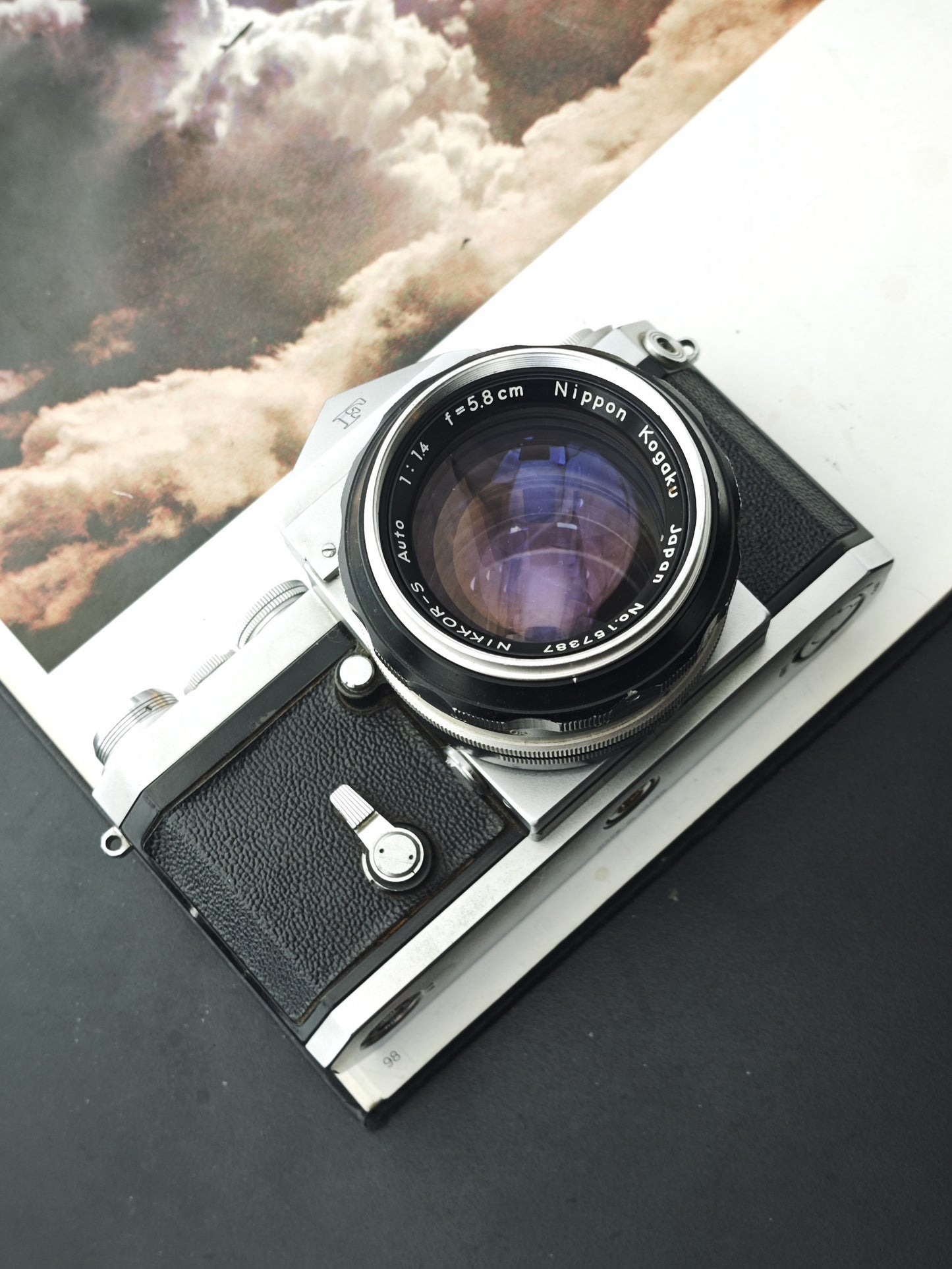 *READ* Nikon F with Nippon Kogaku Nikkor-S Auto 5.8cm F1.4