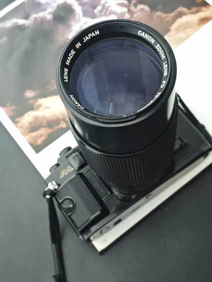 Canon A-1 with Canon Zoom Lens FD 70-210mm F4
