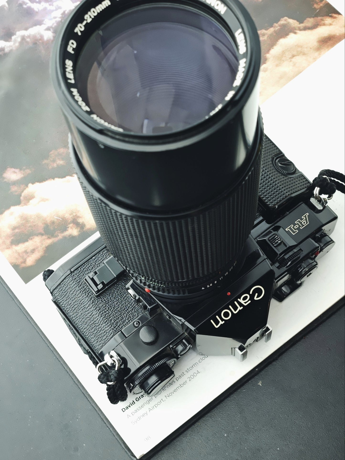 Canon A-1 with Canon Zoom Lens FD 70-210mm F4