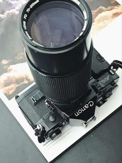 Canon A-1 with Canon Zoom Lens FD 70-210mm F4