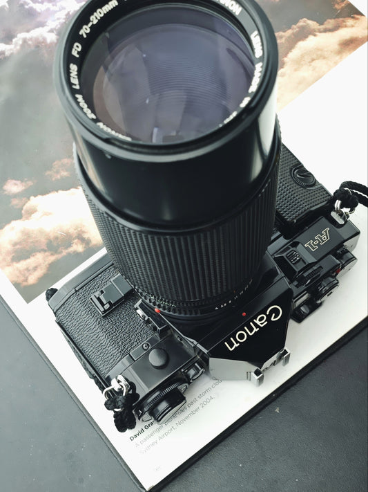 Canon A-1 with Canon Zoom Lens FD 70-210mm F4