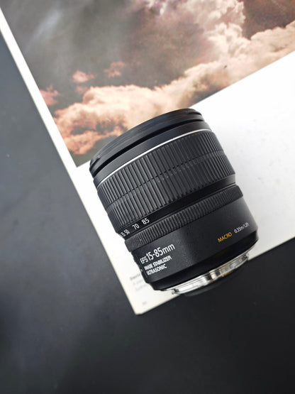 Canon Lens EF-S 15-85mm F3.5-5.6 IS USM #7132505205