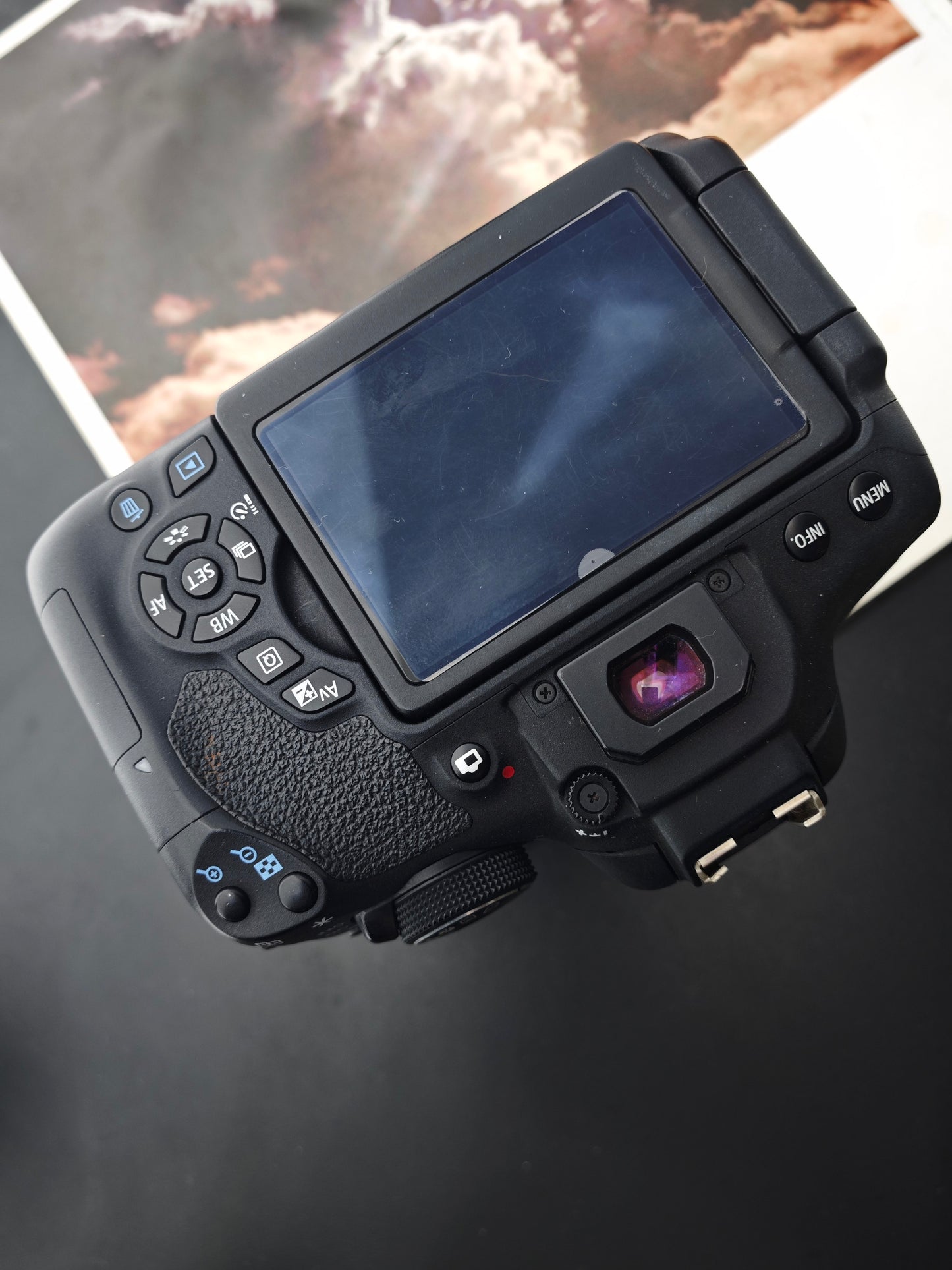 *READ* Used Canon EOS Kiss X8i with Double Zoom Kit Digital Camera #231032005762