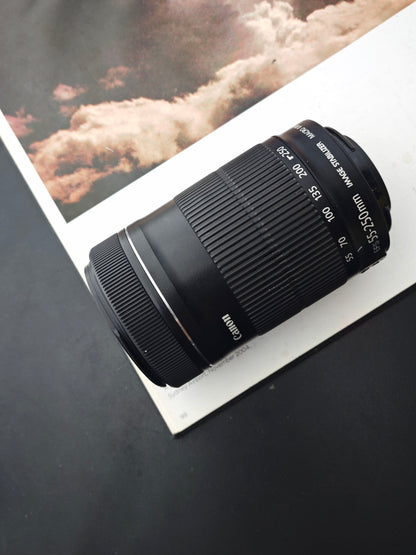 *READ* Used Canon EOS Kiss X8i with Double Zoom Kit Digital Camera #231032005762