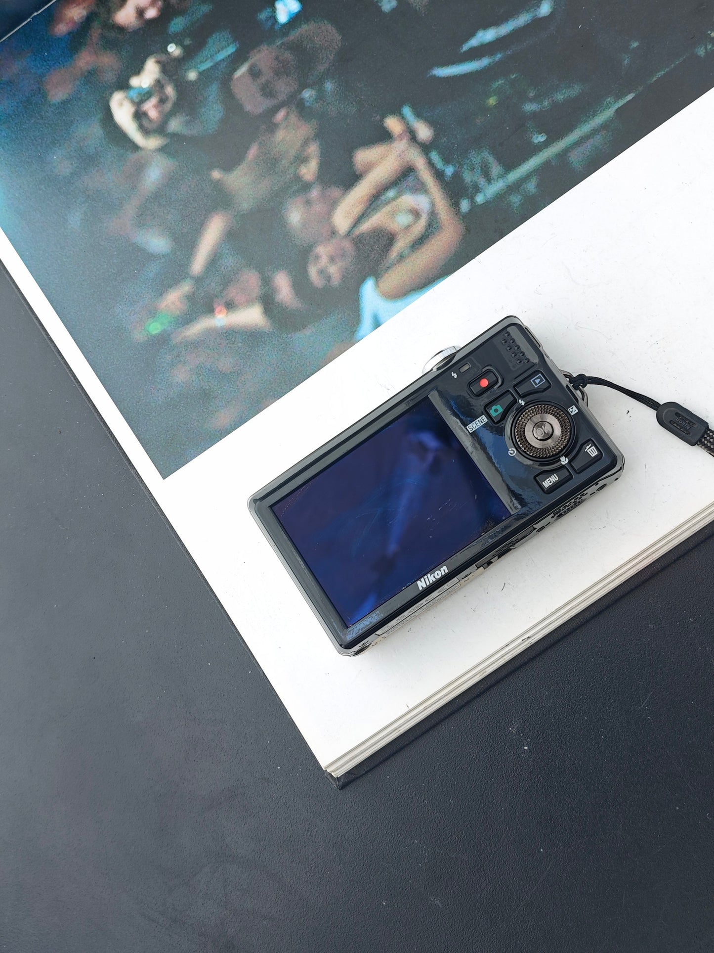 Used Nikon Coolpix S6000 silver Digital Camera [No charger]