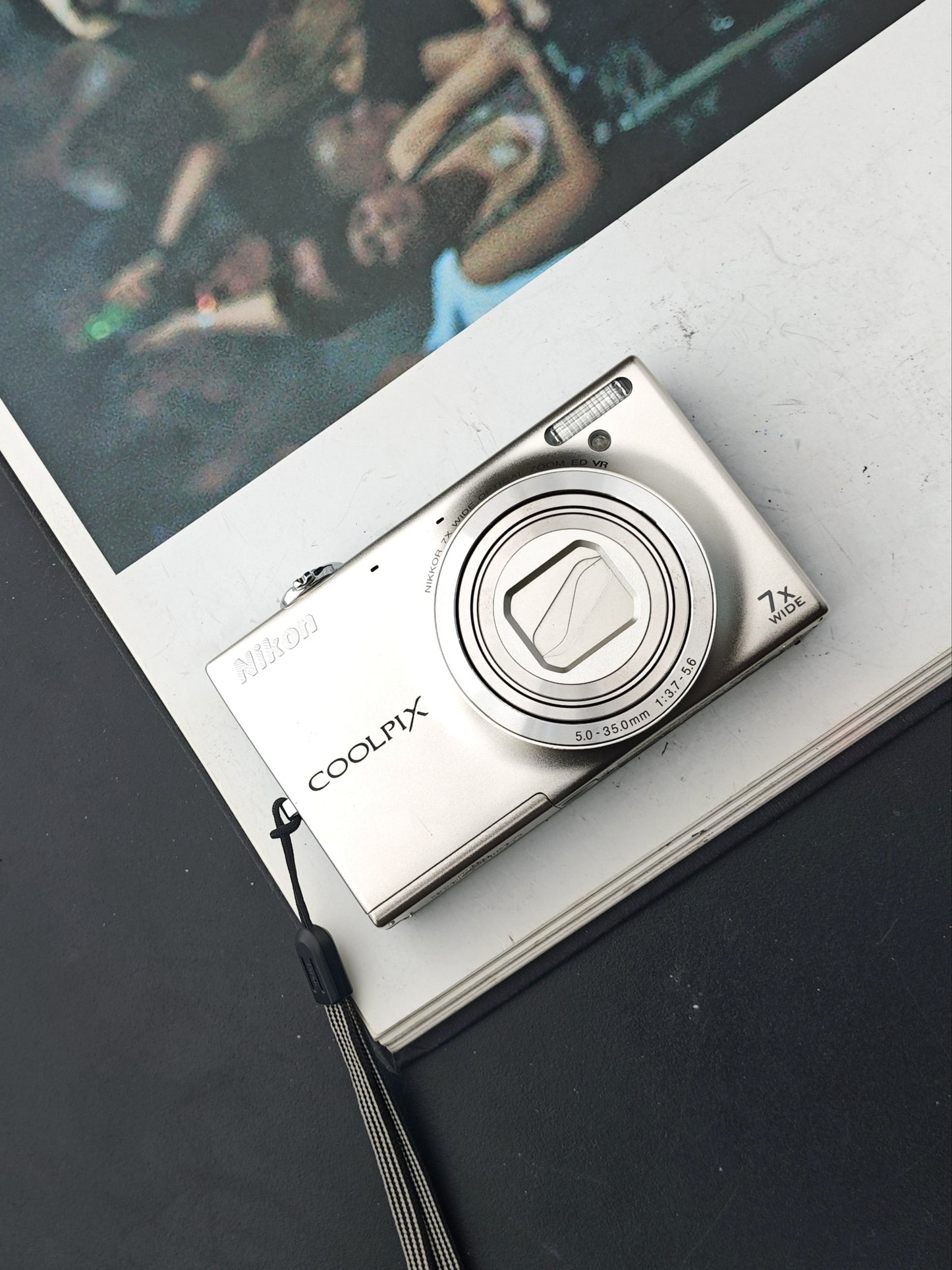 Used Nikon Coolpix S6100 Digital Camera