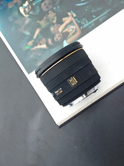 Sigma 50mm F1.4 EX DG HSM [EF mount]
