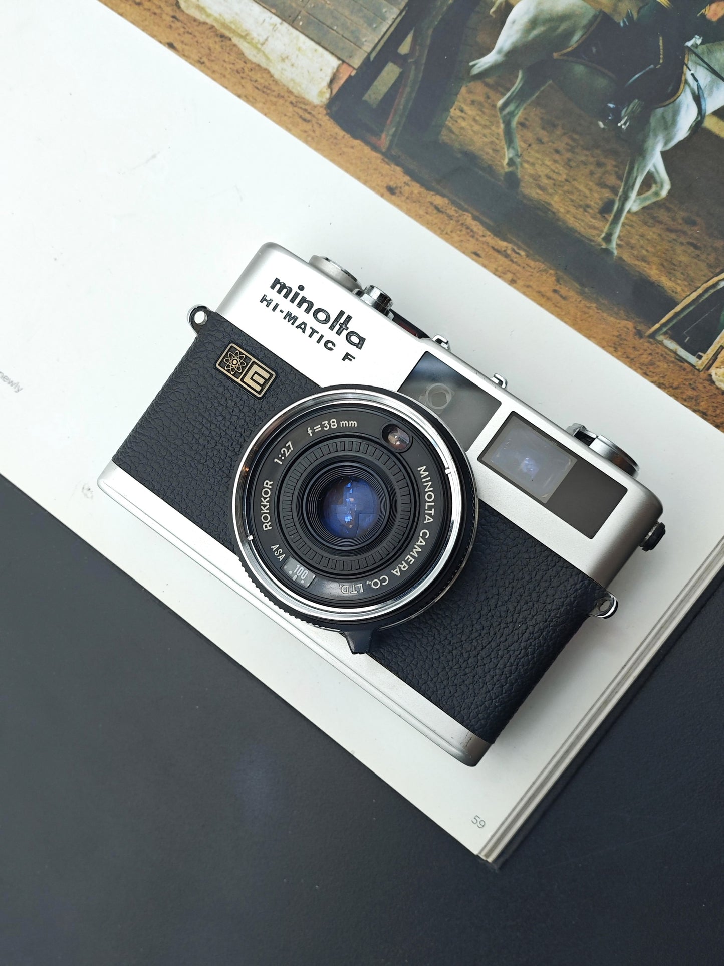 Minolta Hi-Matic F silver