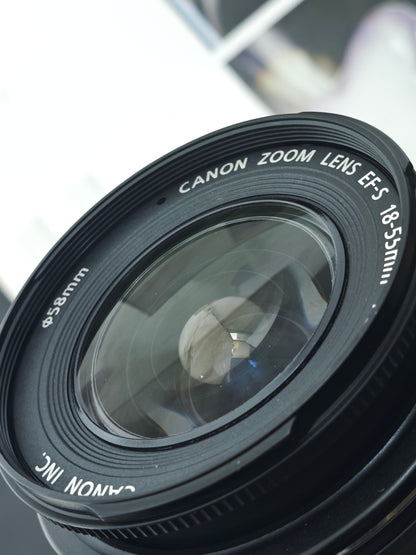 Canon Zoom Lens EF-S 18-55mm F3.5-5.6 USM