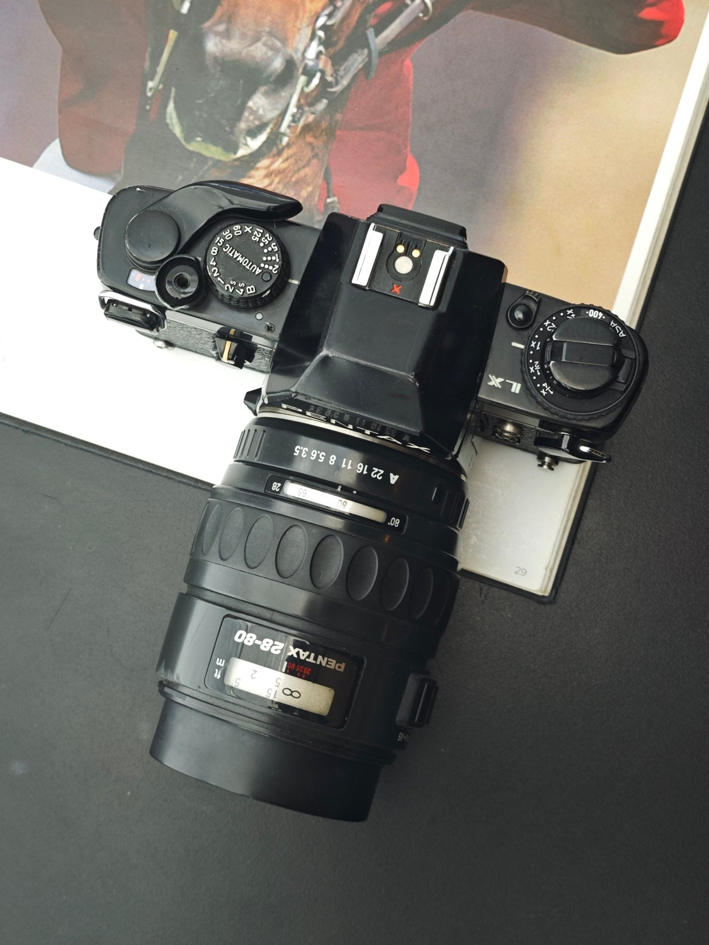 Pentax LX with SMC Pentax-FA 28-80mm F3.5-4.7