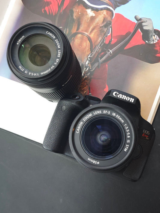Used Canon EOS Kiss X9i with Double Zoom Kit Digital Camera