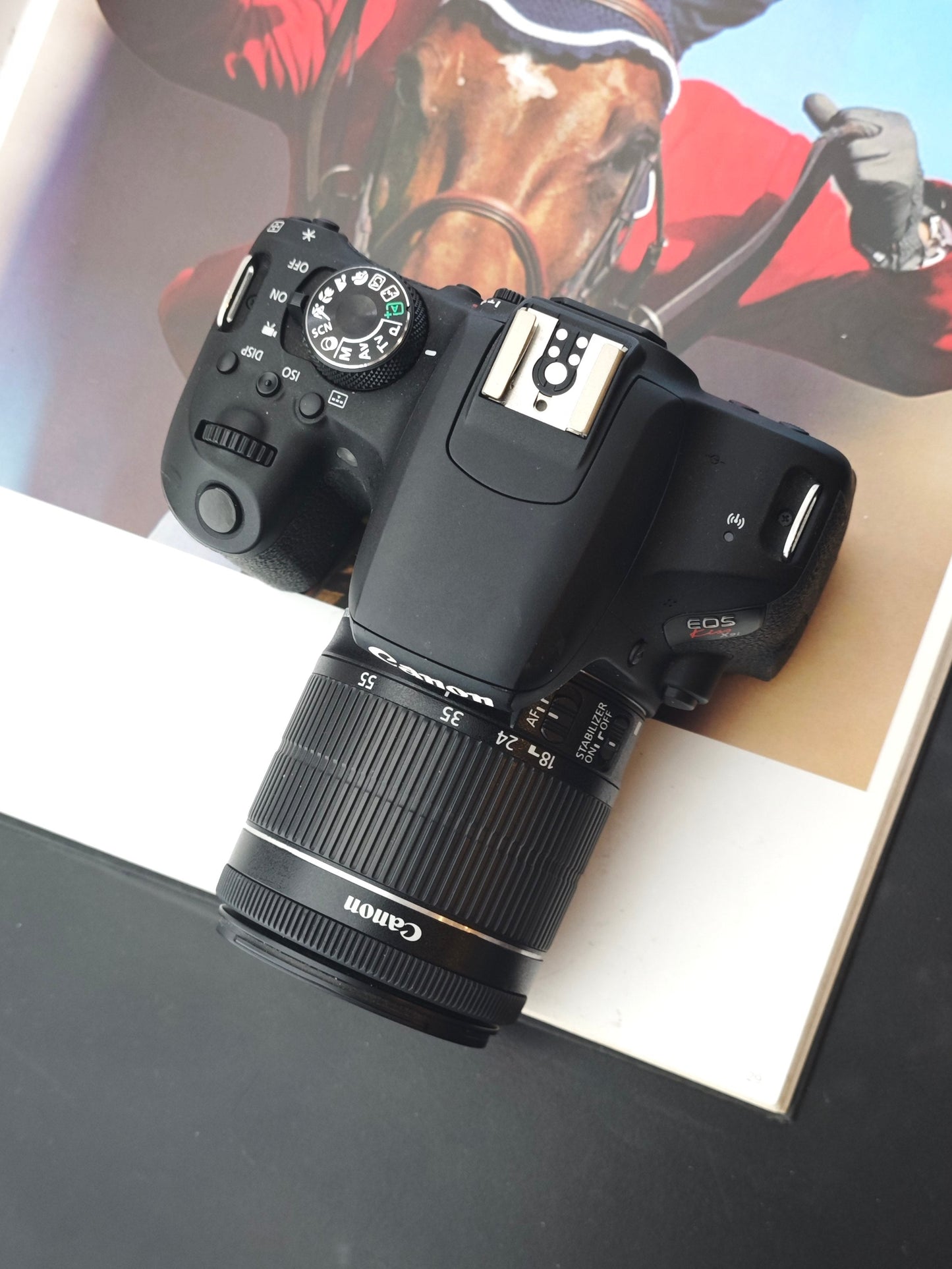 Used Canon EOS Kiss X9i with Double Zoom Kit Digital Camera