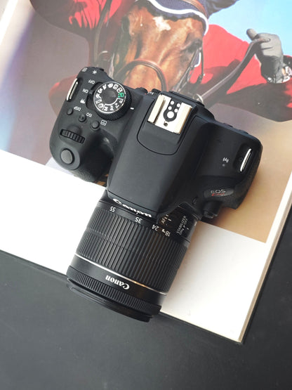 Used Canon EOS Kiss X9i with Double Zoom Kit Digital Camera