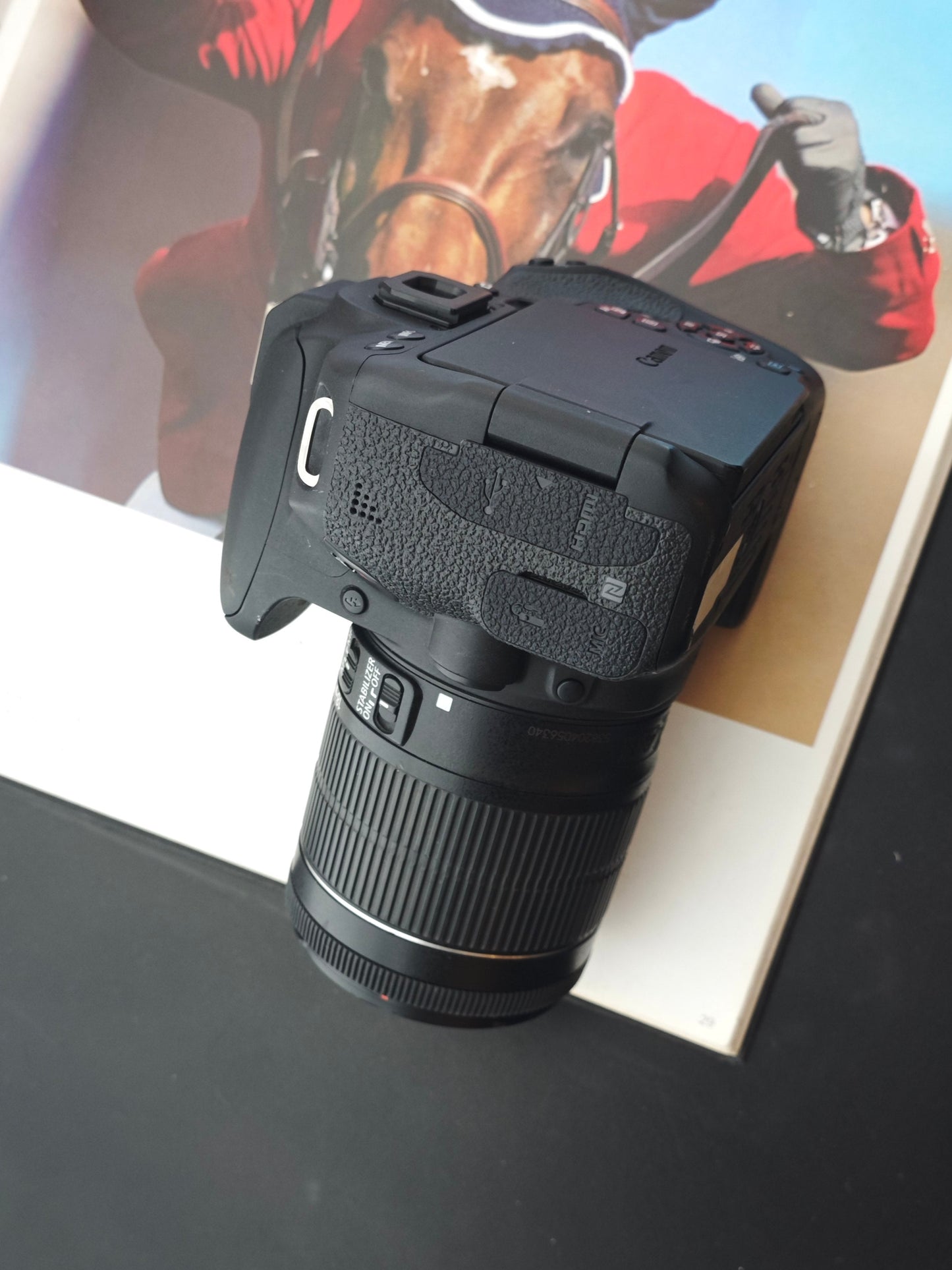 Used Canon EOS Kiss X9i with Double Zoom Kit Digital Camera