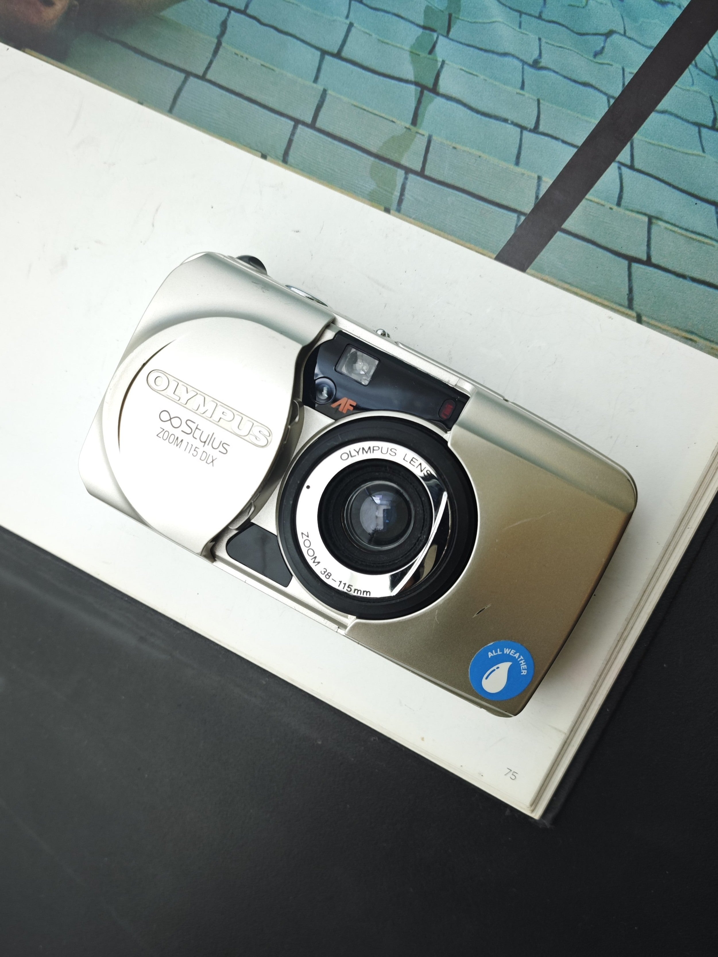 0 Stylus Olympus Zoom Shoot 35mm Point and Film DLX Infinity Epic