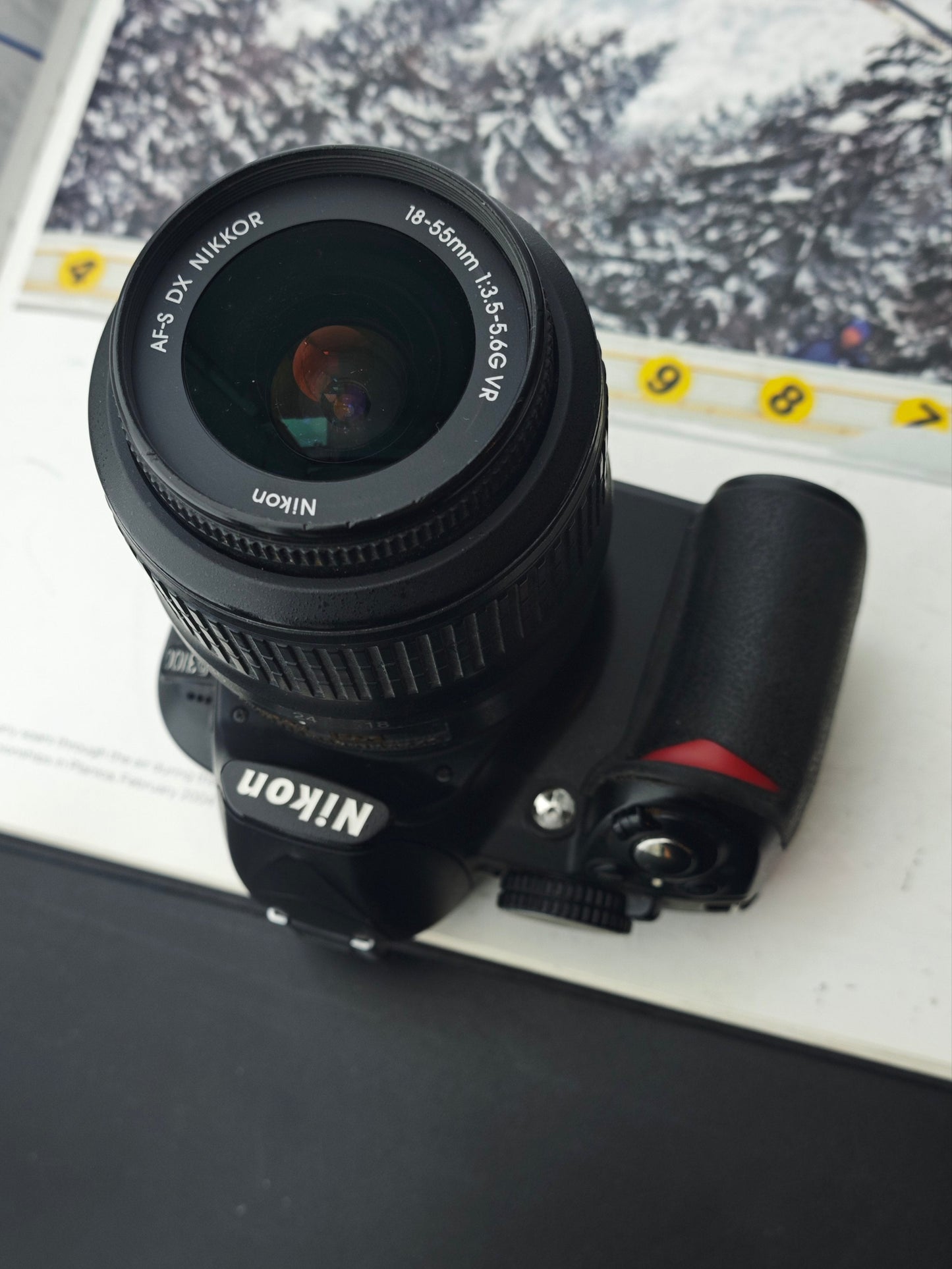 Used Nikon D3100 with AF-S Nikkor 18-55mm F3.5-5.6 G [No charger]
