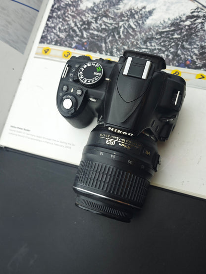 Used Nikon D3100 with AF-S Nikkor 18-55mm F3.5-5.6 G [No charger]