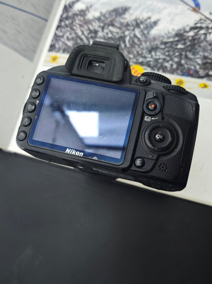 Used Nikon D3100 with AF-S Nikkor 18-55mm F3.5-5.6 G [No charger]