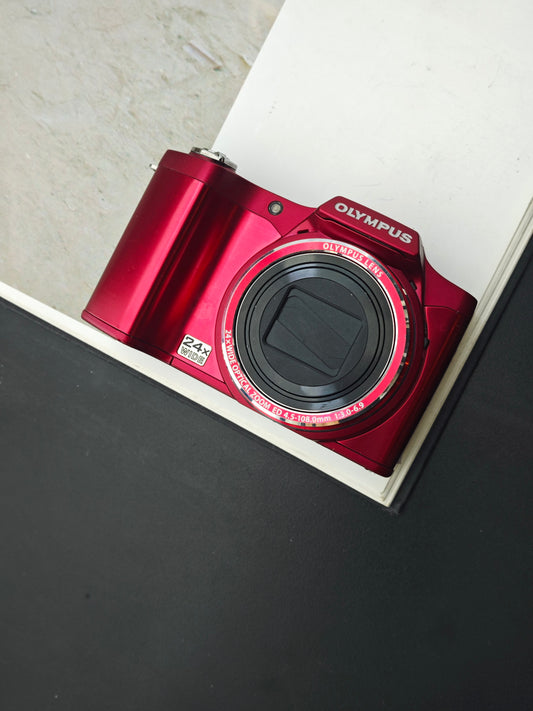 Used Olympus SZ-14 red Digital Camera [No charger]