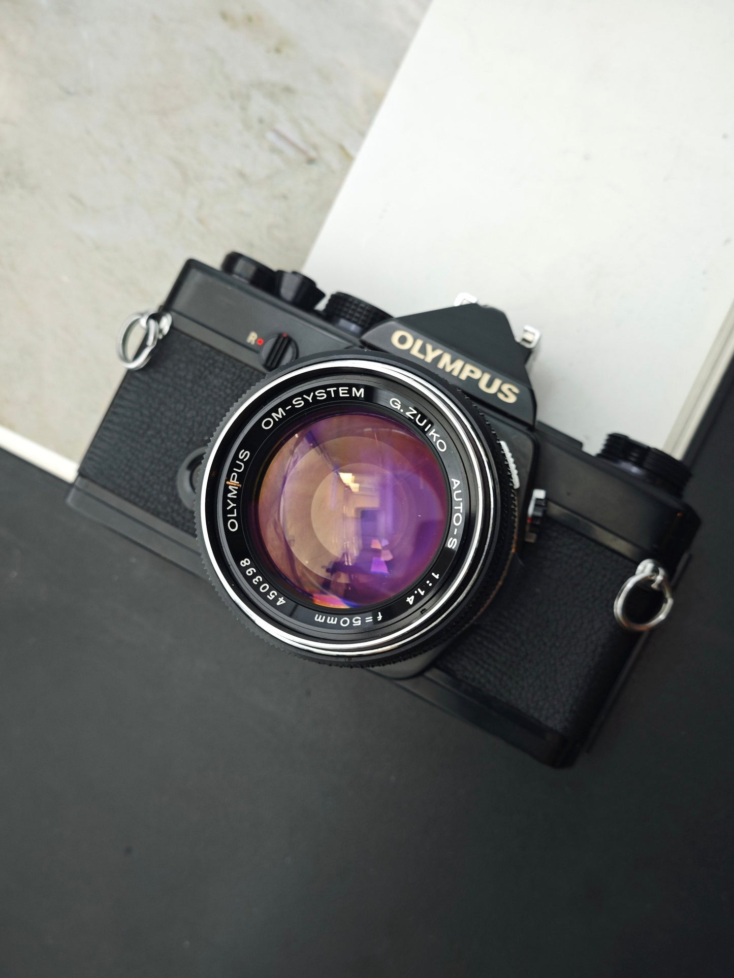 *READ* Olympus OM-1 black with G.zuiko Auto-S 50mm F1.4