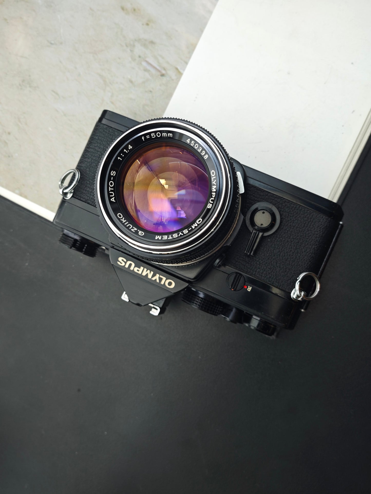 *READ* Olympus OM-1 black with G.zuiko Auto-S 50mm F1.4
