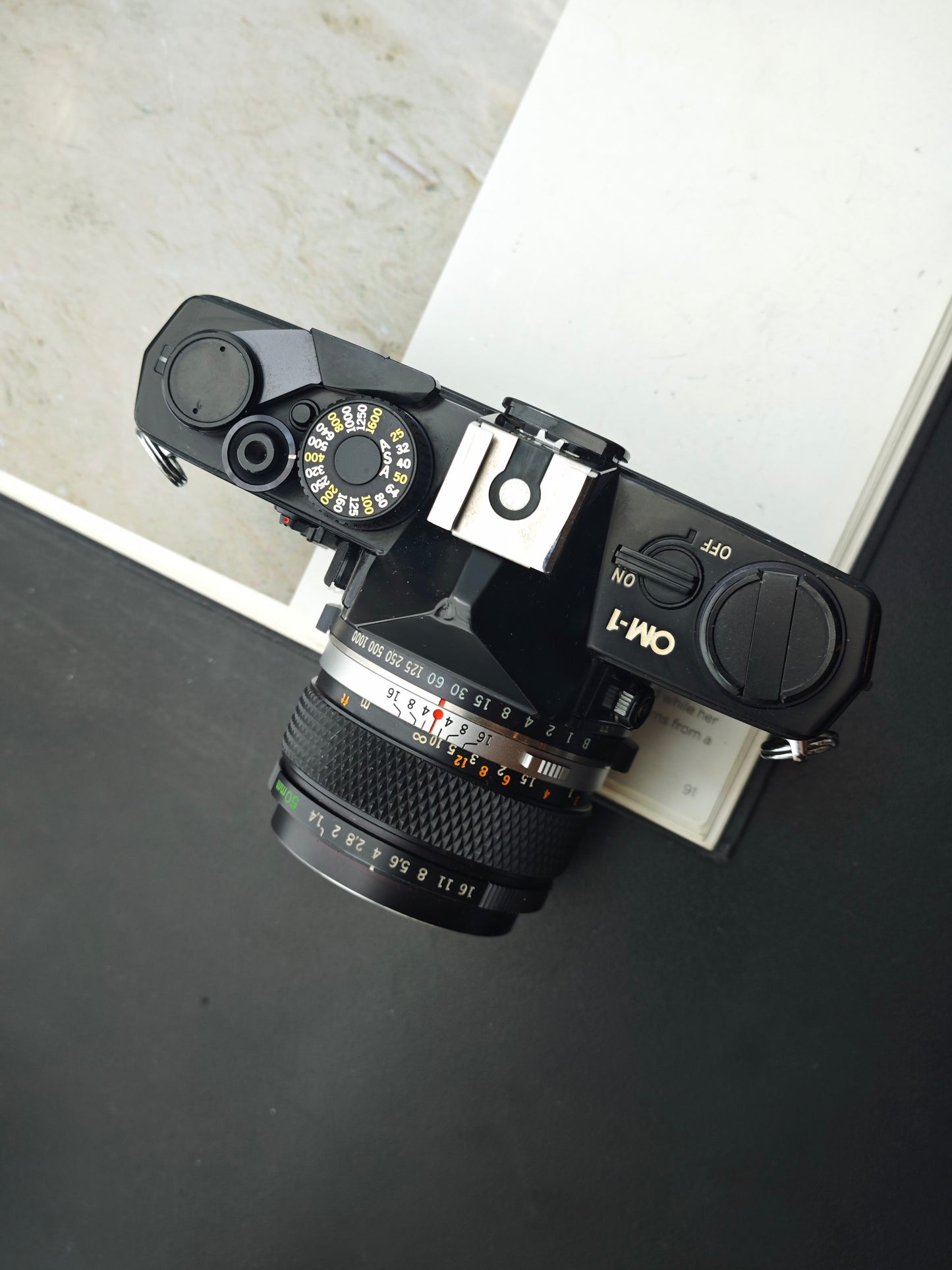 *READ* Olympus OM-1 black with G.zuiko Auto-S 50mm F1.4